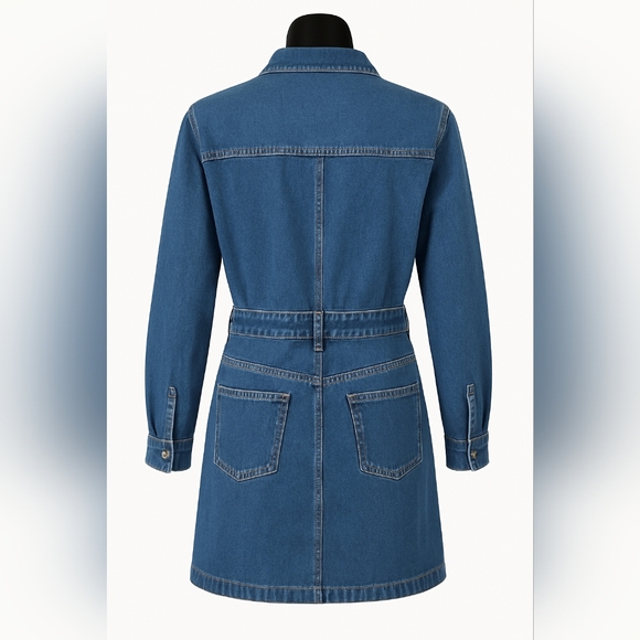 D7 - Showpo Classic Blue Denim Jacket - Picture 2 of 4